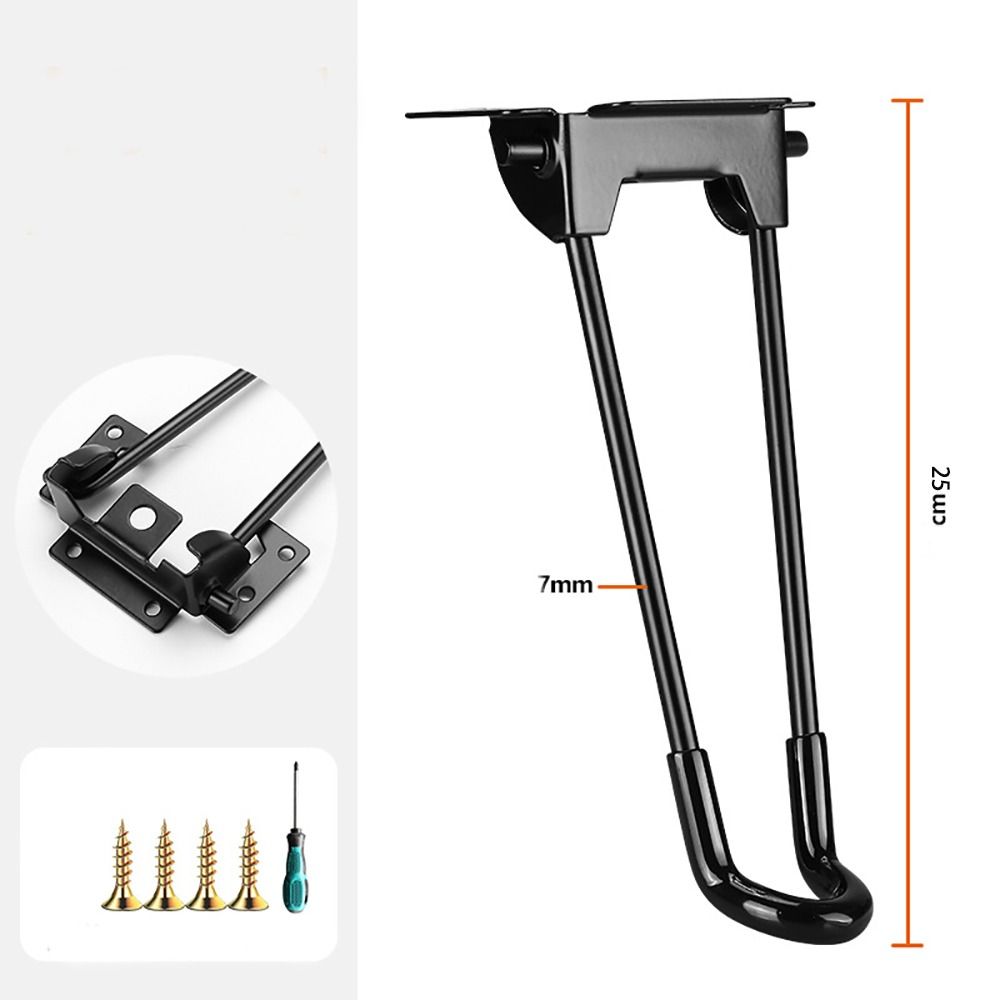Tragbare Klapp-Tischbeine Edelstahl Klappmöbelständer Klapptischbeine