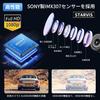 VSYSTO Motorcycle Dash Camera, Front and Rear Camera, Waterproof, S-ONY IMX307 Sensor, 170° Ultra