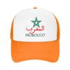 Marokko Maroc Netz-Sonnenhüte Outdoor-Sport-Sonnenschirm Baseballkappen Unisex Damen Freizeit-Druck Hip-Hop-Hüte