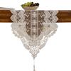 Table Runner Decorative Tulle Tablecloth with Tassel Banner Handcrafted Elegant Lace Strip Cloth for Dining Table Coffee Table T