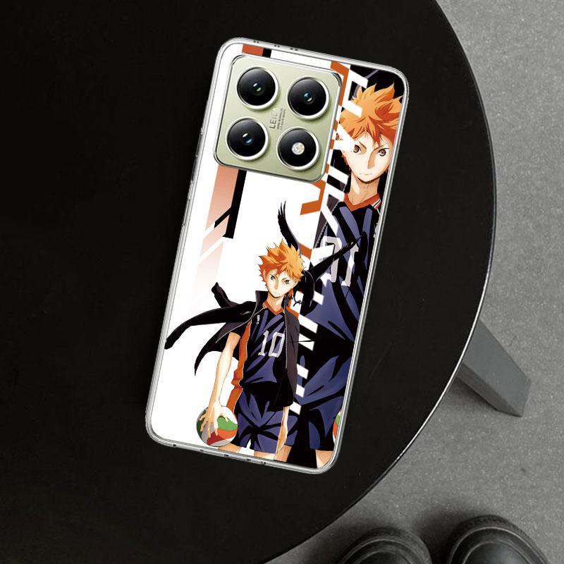 Anime Haikyuu School Volleyball Phone Case Cover for Xiaomi Redmi Note 15 14 13 12 11 Pro Plus 14S 12S 11S 11T 11E 10S 10 Custom
