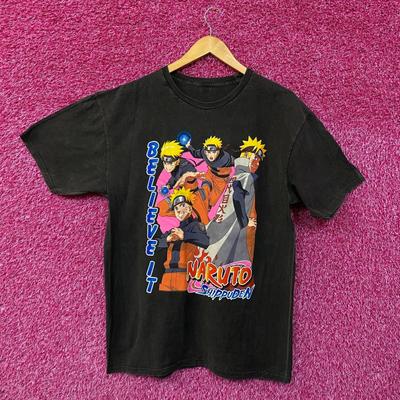 Naruto Shippuden Anime Mineral Wash T-shirt