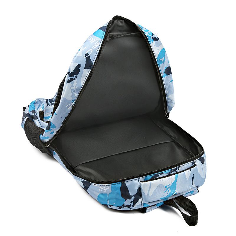 New backpack, unisex college bag, unisex fashion computer bag, casual large-capacity travel backpack