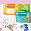 Magical Workbook Montessori Tracing Child Drawing Tablet Pen Control Training Color Shape Math Match Game Set Toddler Learning