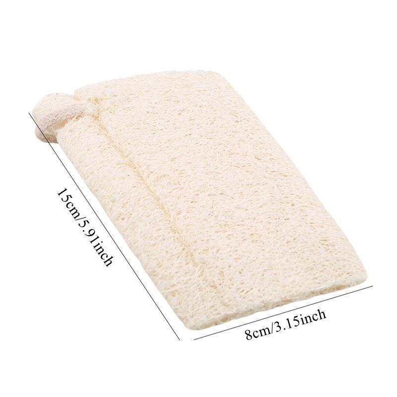 1PC Organic Loofahs Loofah Spa Exfoliating Scrubber Natural Luffa Body Wash Sponge Remove Dead Skin Made Soap NEW