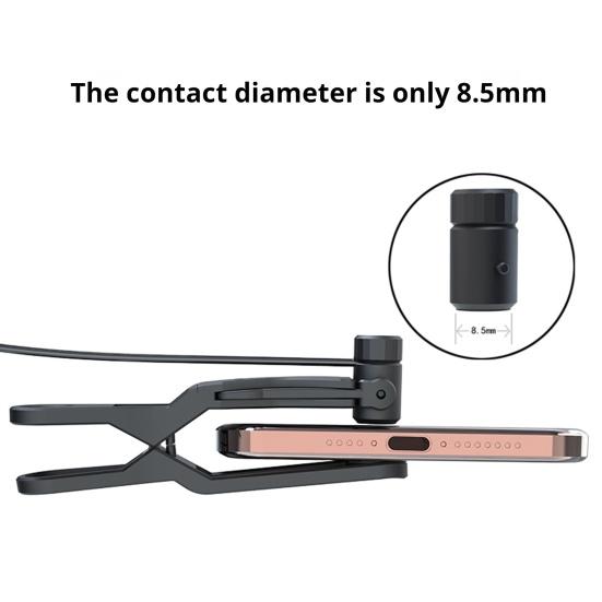 Auto Clicker Mobile Phone Connector Speed Adjustable Low Noise Design Easy To Use Cellphone Auto Clicker Accessories