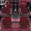 Custom-Fit Double-Layer Cowhide Floor Mats for Jike 001/007/009/X/7X/9X Vehicles