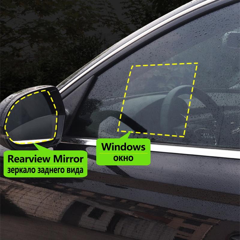 For Land Rover Range Rover L322 L405 2003~ Full Cover Rearview Mirror Anti Fog Film Accessories 2005 2010 2014 2015 2017