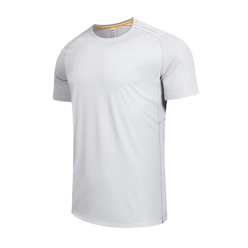 Mens Running Short Sleeve Tees Gym Jogging Tops Outdoor Cycling Sweatshirt Muscle Fit T-shirt for Man Trainin Dry Fit Sweatshirt