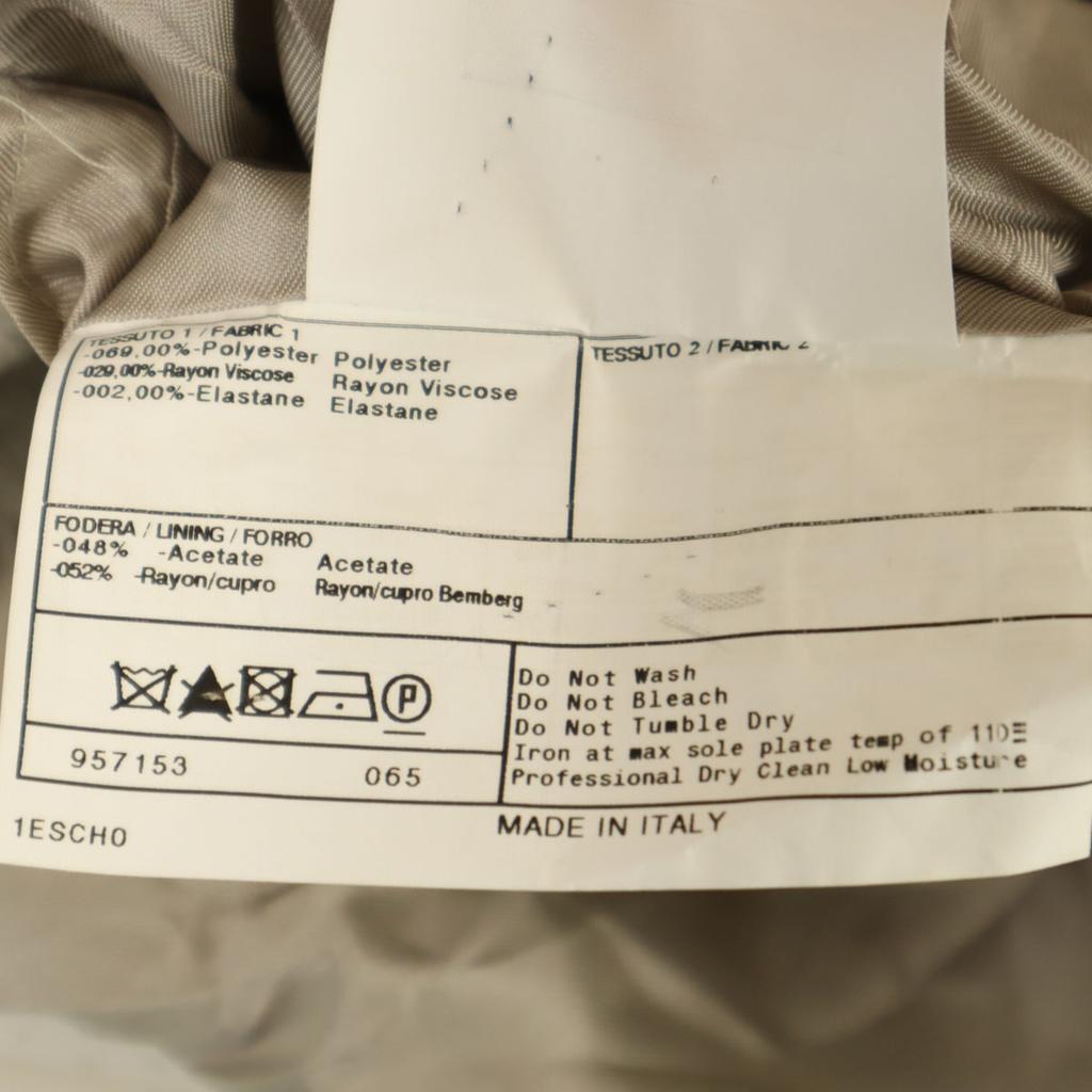 Armani Collezioni 90-tallet Laget i Italia Gammel Ull-lignende dobbel skreddersydd jakke Herre Brukt