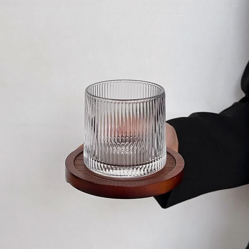ZISIZ Retro Ins Style Glass Coffee and Drink Cup
