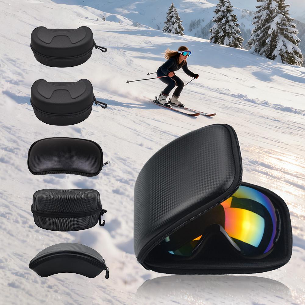 2026Ski Glasses Box Storage Bag Multi Functional Storage Bag Ski Glasses Box Large Sports Glasses Box Protective Glasses Bag