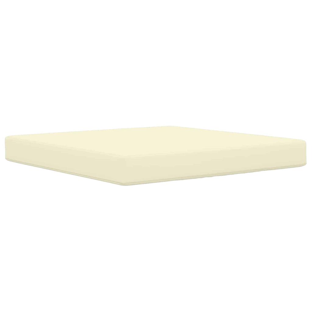 Outdoor Sofa Cushion Cream 80 X 80 X 8 Cm Polyester