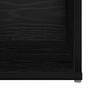 TV Cabinet Set 2 pcs Black Oak Effect 107 x 35 x 37 cm
