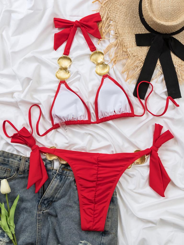 Push Up bikiny sexy dámské plavky Dámské plavky Skořápkové bikini souprava plavky mikro biquini letní plavky