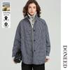 DONEED Plaid Thickened Shirt-Style Padded Jacket