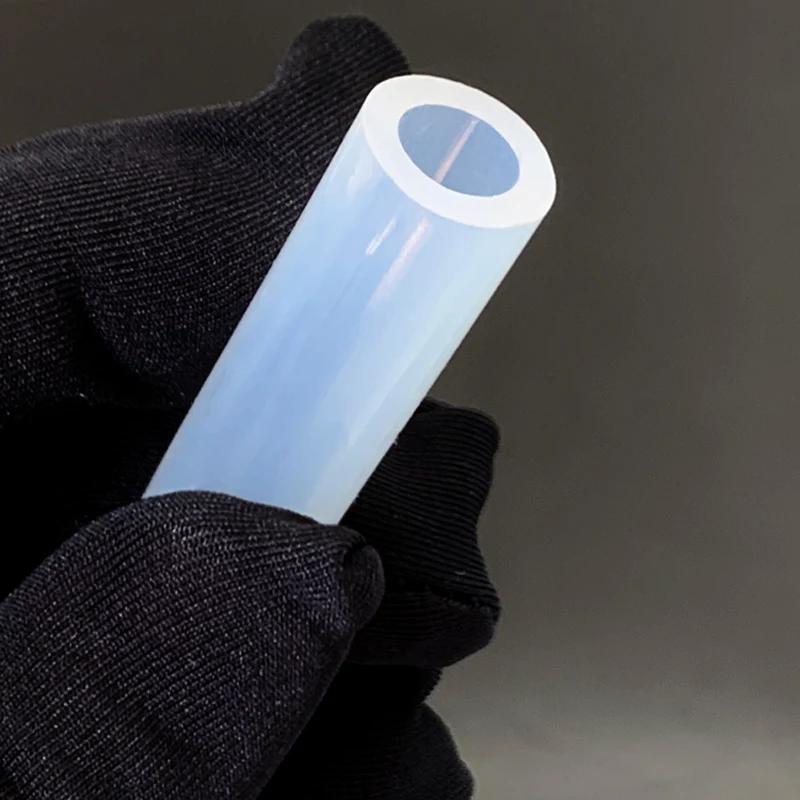 Silicone Tube ID 15/16/18/20/25/30/40/45/50mm Food Grade Flexible Drink Tubing Pipes Temperature Resistance Nontoxic Transparent