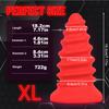 Screws Soft Silicone Anal Plug  Adult Male and Female SM Sex Toys  Masturbation Orgasm Toys  Irregular Anal Dilation