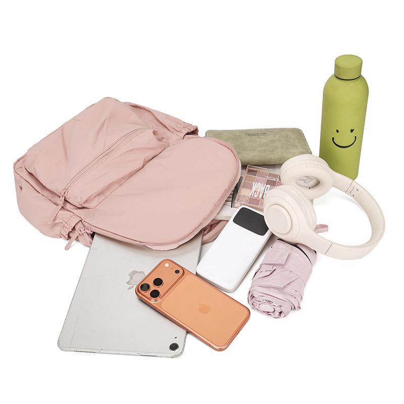 Schultasche Neue Schultasche Damen Große Kapazität Campus Einfacher und Leichter Rucksack Koreanische Version Vielseitig Mori Mittel- und Oberschüler