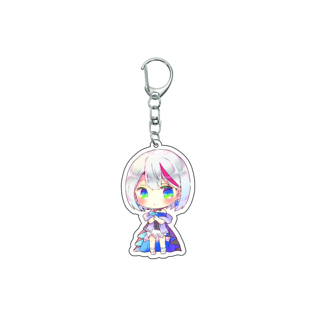 55MM Anime banG Dream Keychain Toyama Kasumi/Saya Yamabuki/Hanazono Tae Key Chain Acrylic Model Plate Christmas Gifts