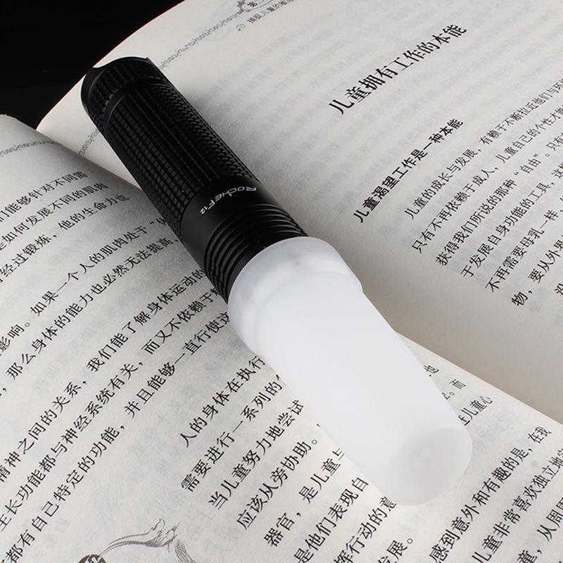 Max Inner Diameter 24.5Mm Flashlight Diffuser (White) For Convoy S2 S3 S4 S5 S8