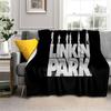 HOT L-Linkin Park Rock Band Classic Soft Plush Blanket,Flannel Throw Blanket for Living Room Bedroom Picnic Bed Sofa Cover