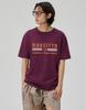 MAKEITTO [Twenty Twenty] Crew Neck Tee_Wine
