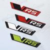 xnapd1 Car Styling New VRS Emblem Body Trunk 3D Metal Grille Badge Stickers Decal For Octavia Enyaq RS Elroq Kushaq Citigo Superb Scala