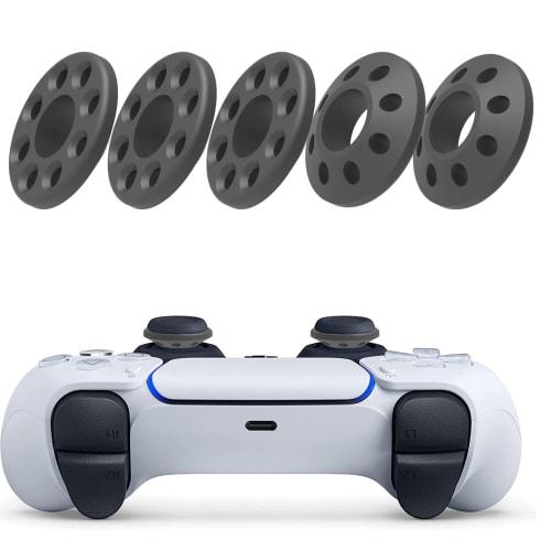 precision ring ps5, ps4, xbox one, xbox series x s, xbox 360, switch pro aim assist target motion controller ring rubber silicone soft flexible thumbs
