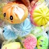 Cute Steamed Bun Soft Rebound Squeeze Toy Soft Slow Rising Adults Stress Relief Sensory Toy Gifts Home Office