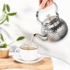 Teapot with Removable Infuser Stainless Steel Coffee Tea Perfect Filter for Loose Leaf Maker Water Kettle for Induction Gas