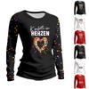 Women's Long Sleeved Shirt Confetti In The Heart Carniva LBarrel Night Confetti Shirts
