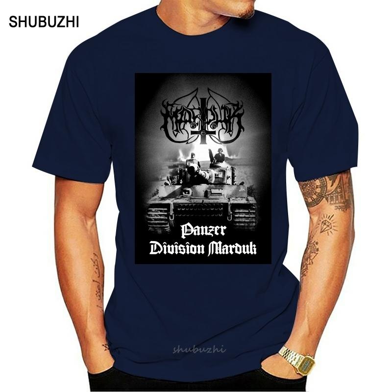 

Мужская футболка Marduk Panzer 1999 Черная мужская хлопковая футболка летняя брендовая футболка европейский размер S