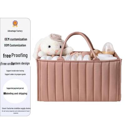 High-End Large Capacity Waterproof Baby Diaper Bag with Portable Mommy Bag & Hospital Storage