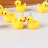 Realistic Animal Cartoon Resin Pendants: Yellow Duck & Turtle for DIY Earrings, Bracelets, Necklaces
