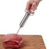 Professional 60ml BBQ Frying Syringe Stainless Steel Grill Marinade Meat Flavor Indoor Ourdoor Barbecue Supplies