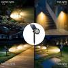 Solar Lights, Outdoor Lawn Lights, 7 Grounding Plugs, LED Garden Solar Spotlights, Decorative Lights, Lawn Landscapes, White/warm/color Lights