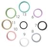 Soft Elastic Silicone Rings Lightweight and Sweatproof Sports Ring for Women Men Waterproof Finger Accessories