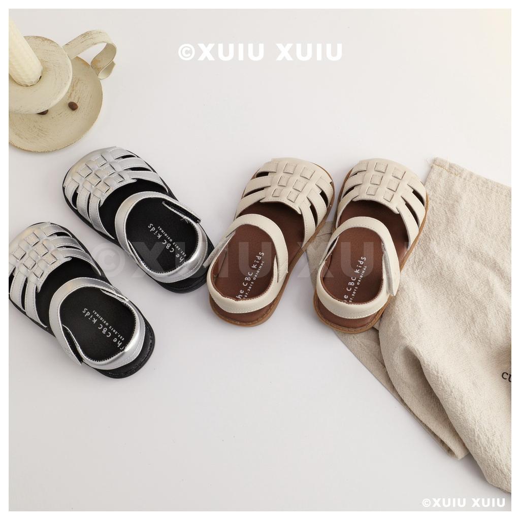 XSHX "Retro Bauhaus" Medieval Children's Sandals Boys and Girls Neutral Spring and Summer [Wenzhou Shoes]