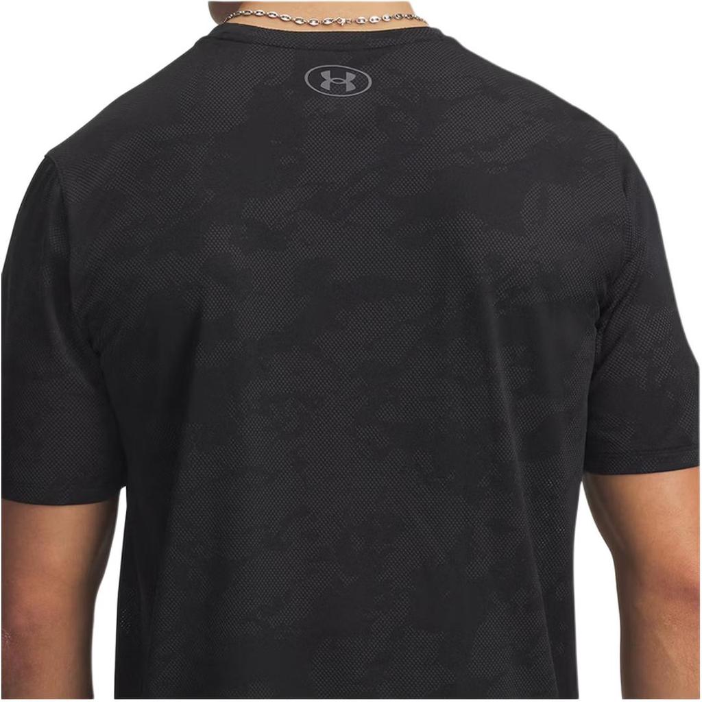 Under Armour Tech Vent Jacquard Logo Crew Neck Short Sleeve T-Shirt Men tops 1390047-001