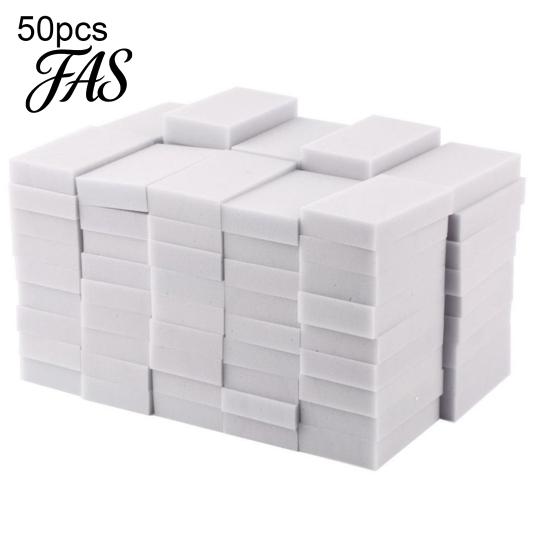 Kitchen Sponge 50Pcs Cleaning No Detergent Flexible Tools Multi-purpose Scrub for Reusable