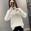 Sweater Women Thick Turtleneck Jumper Loose Pullover Knit Bottoming Shirt Feminina Pull Long Simple Basic Autumn and Winter