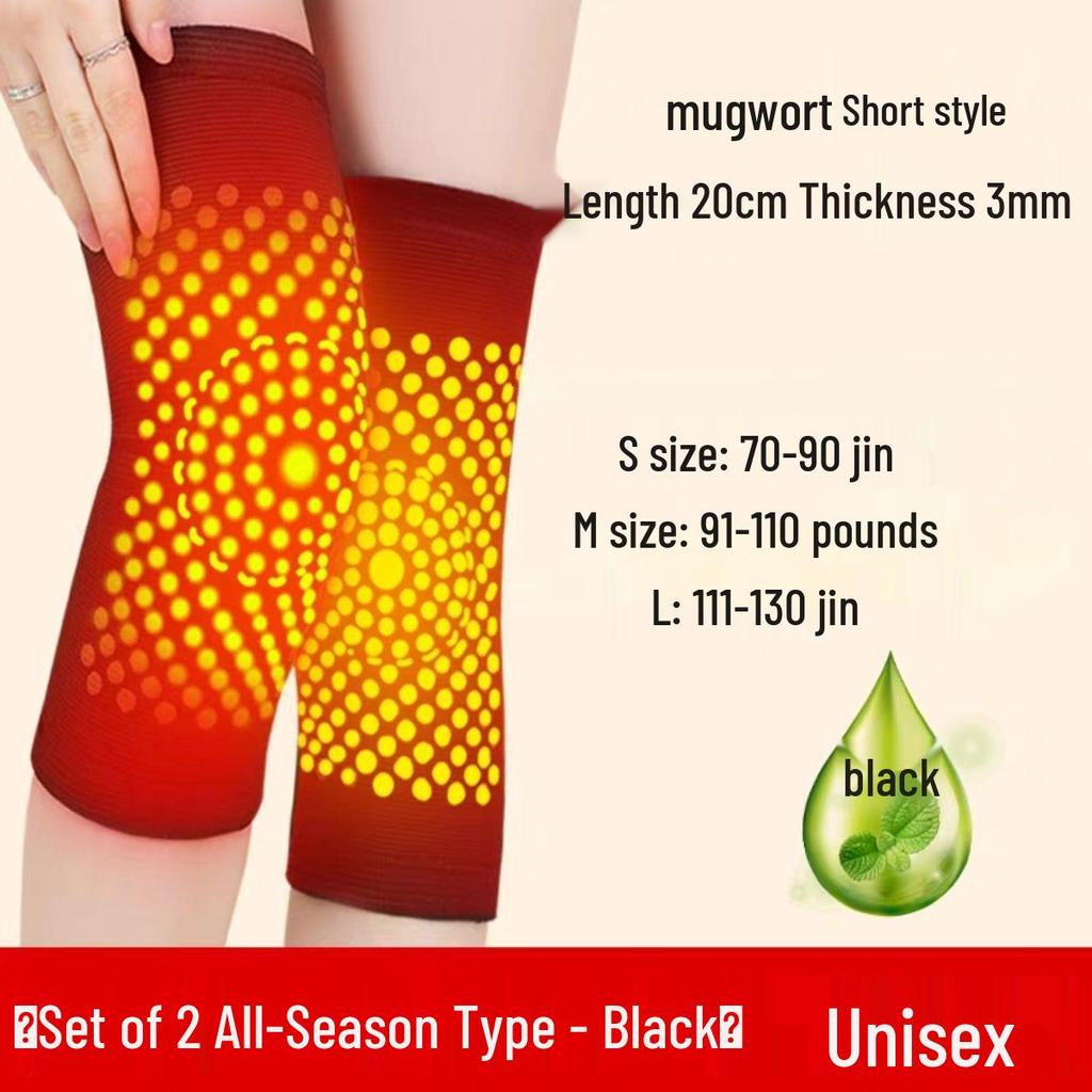 Mugwort Self-Heating Knee Pads for Men and Women - Joint Pain Relief & Cold Protection