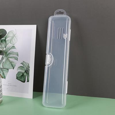 2 Stuks Tandenborsteldozen Transparante Organizer Case Reis Draagbare Tandenborstelhouder Plastic Tandpastadoos Opbergcontainer