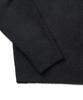 Excontainer Minimalist Button Round Neck Crop Cardigan (Black)
