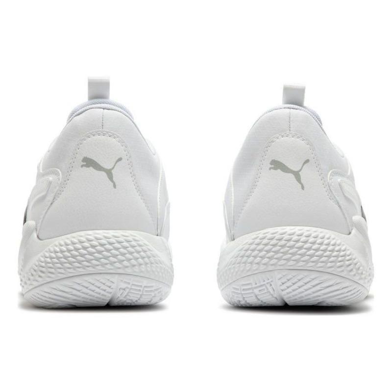 Puma Court Rider Chaos Jewel Low Basketball Sneakers Men White Black 378051-02
