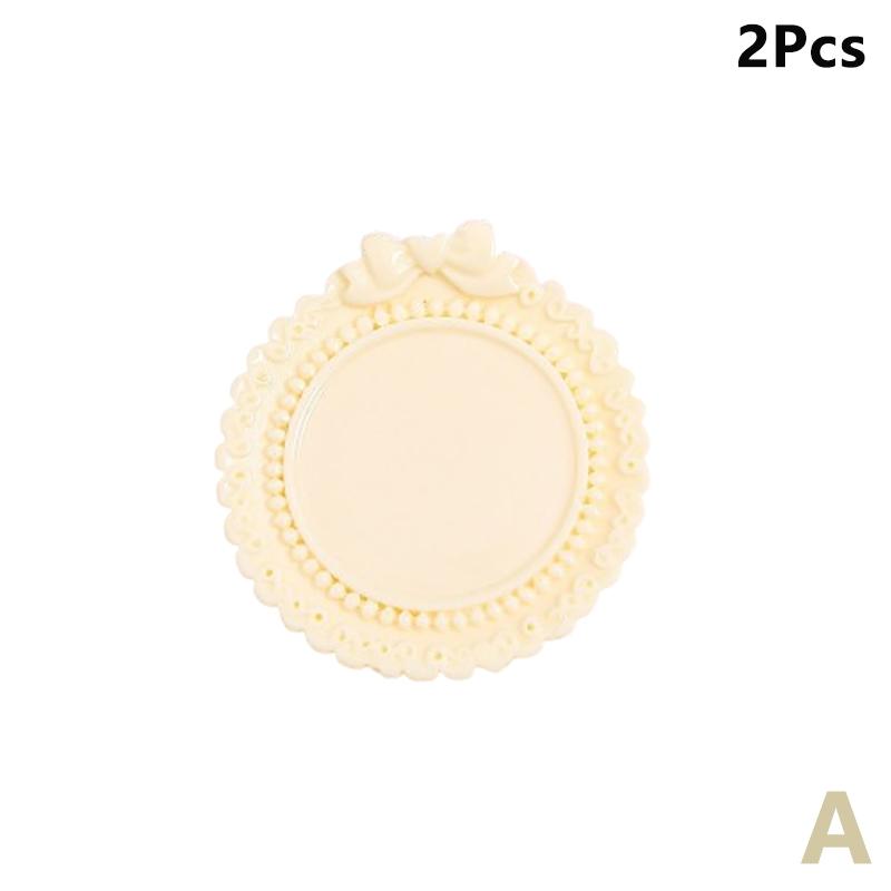 

2 шт. Милая смоляная палитра для красок Палитра для нейл-арта Подставка для демонстрации нейл-арта Мини Портативные Тональные Инструменты для ногтей Художественные принадлежности Декоративные