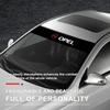 Car Sunshade Stickers Auto Front Windshield Decorative Decals For Opel Astra j g Insignia Corsa d Vectra c Zafira a Auto Gadgets