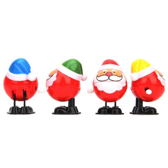Christmas Toys Wear-resistant for Desktop Portable Christmas Themed Clockwork Toys Useful Delicate Adorable