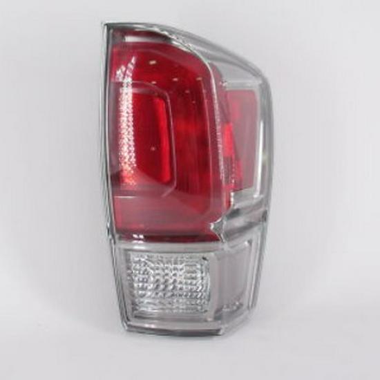 Compatible Rear Brake, Tail, and Anti-Collision Warning Light for 2016-21 Toyota Tacoma.